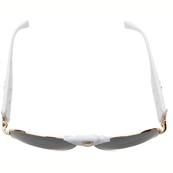 NWT Authentic Versace Gold Pilot Aviators